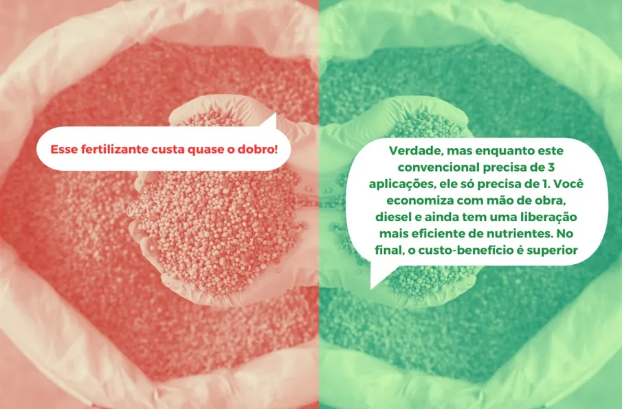 tratando objeções de vendas no agro: use comparação