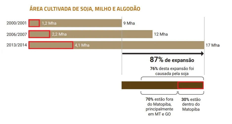 expansão da soja no cerrado brasileiro
