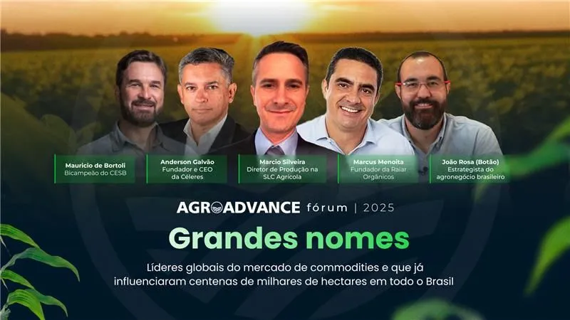 palestrantes fórum agroadvance Produtores de alta performance