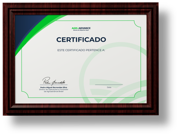 Certificado Agroadvance