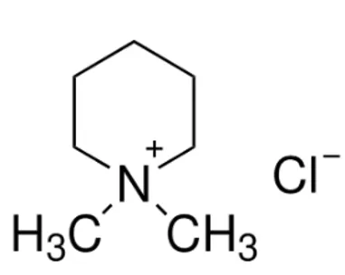 cloreto de mepiquat estrutura