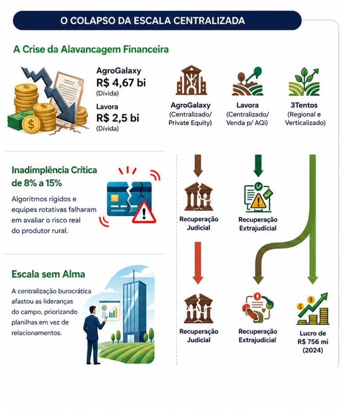 o modelo regional de consolidação do varejo de insumos agrícolas
