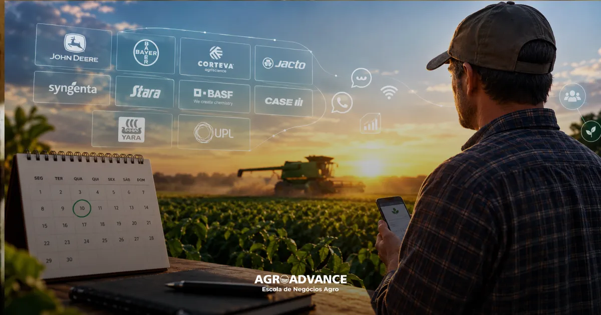Comunicação no agro: O raio-X das 10 maiores marcas do agro e como elas falam com o produtor rural